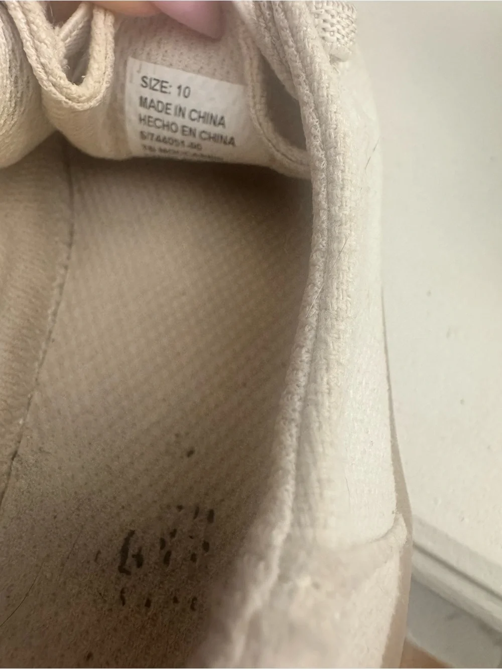 Gap Canvas Loafers in Off-White